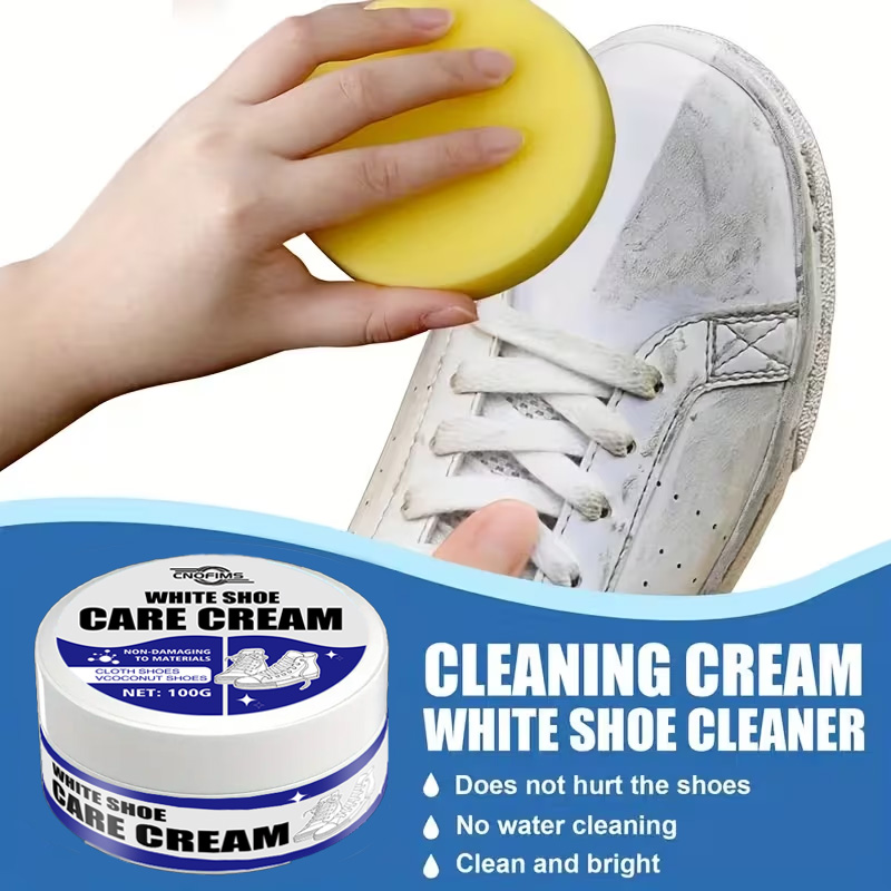 Shoe Cleaner - كريم منظف الأحذية البيضاء: مزيل البقع