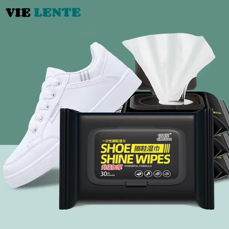 Shoe Cleaner - 12-60 قطعة أحذية يمكن التخلص منها