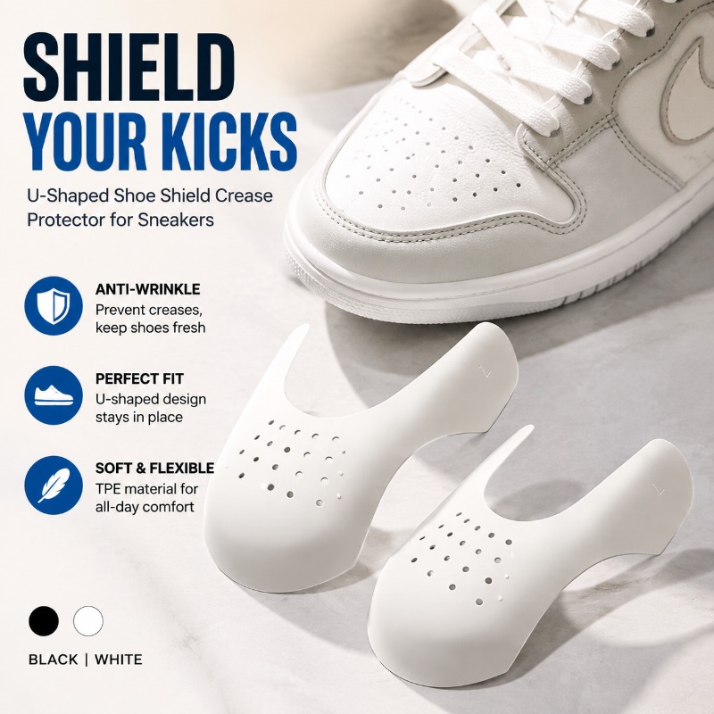 Sneaker Protector - واقي مقدمة الحذاء، درع مضاد للتجاعيد