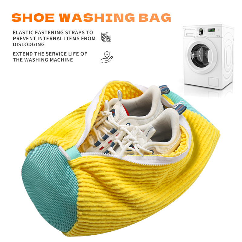 Shoe Cleaning Brush - حقيبة غسيل الأحذية لغسالة الملابس مع
