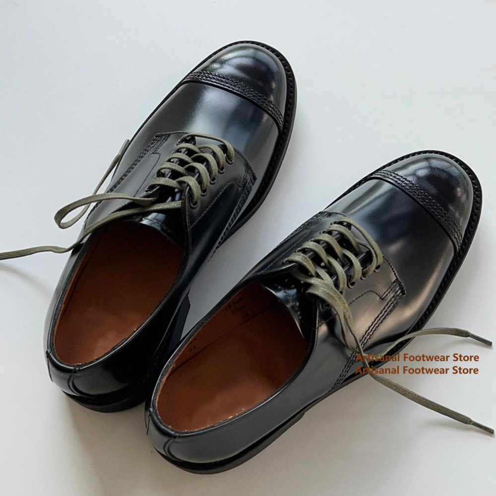 أحذية أوكسفورد رجالية سوداء مص - مراجعة Leather Shoe Polish وسعره