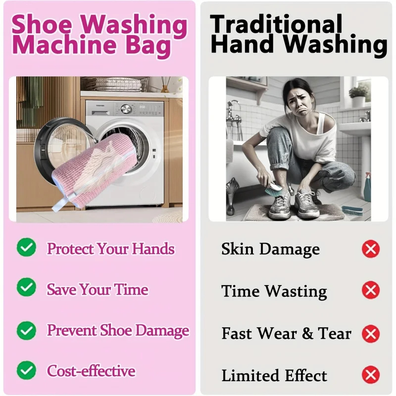 حقيبة غسيل الأحذية متعددة الاس - مراجعة Shoe Brush وسعره