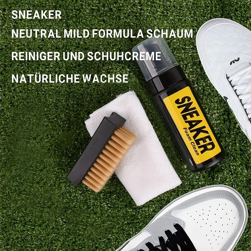 مجموعة أدوات تنظيف رغوة الأحذي - مراجعة Shoe Cleaner وسعره