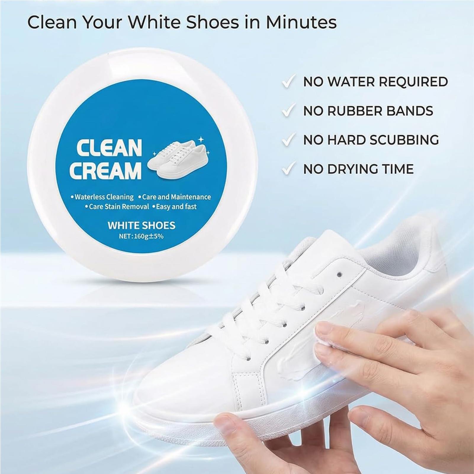 كريم تنظيف الأحذية البيضاء 160 - مراجعة Sneaker Cleaner وسعره