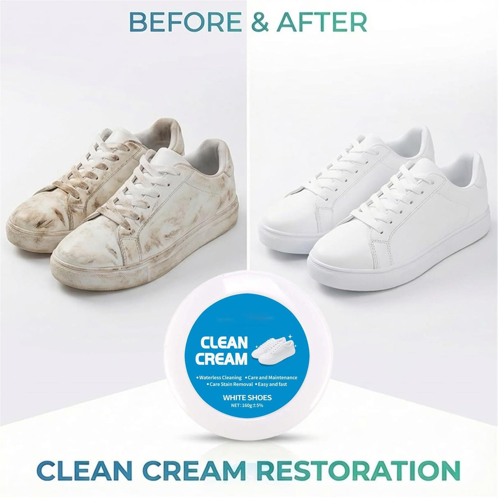 كريم تنظيف الأحذية البيضاء 160 - مراجعة Sneaker Cleaner وسعره