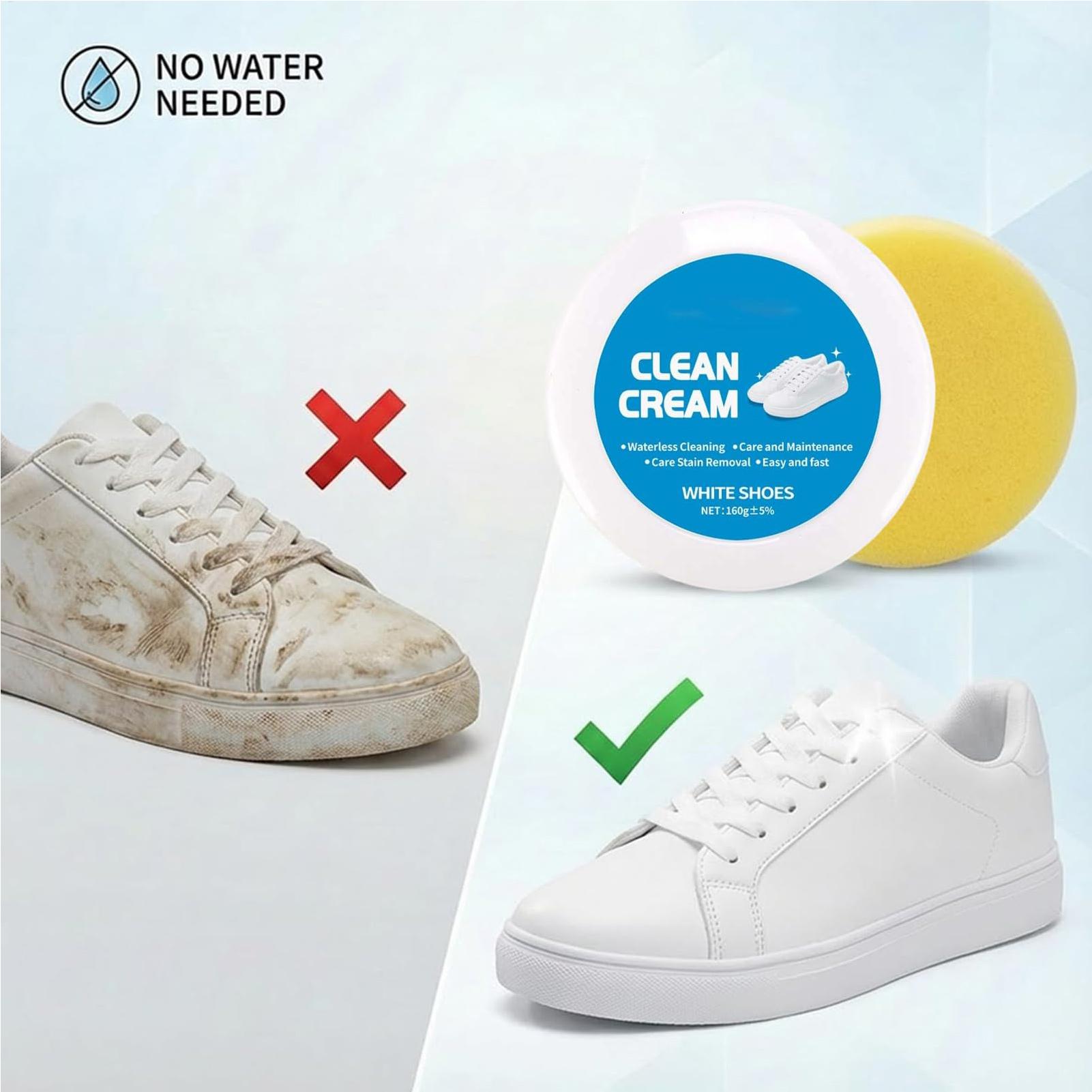 كريم تنظيف الأحذية البيضاء 160 - مراجعة Sneaker Cleaner وسعره