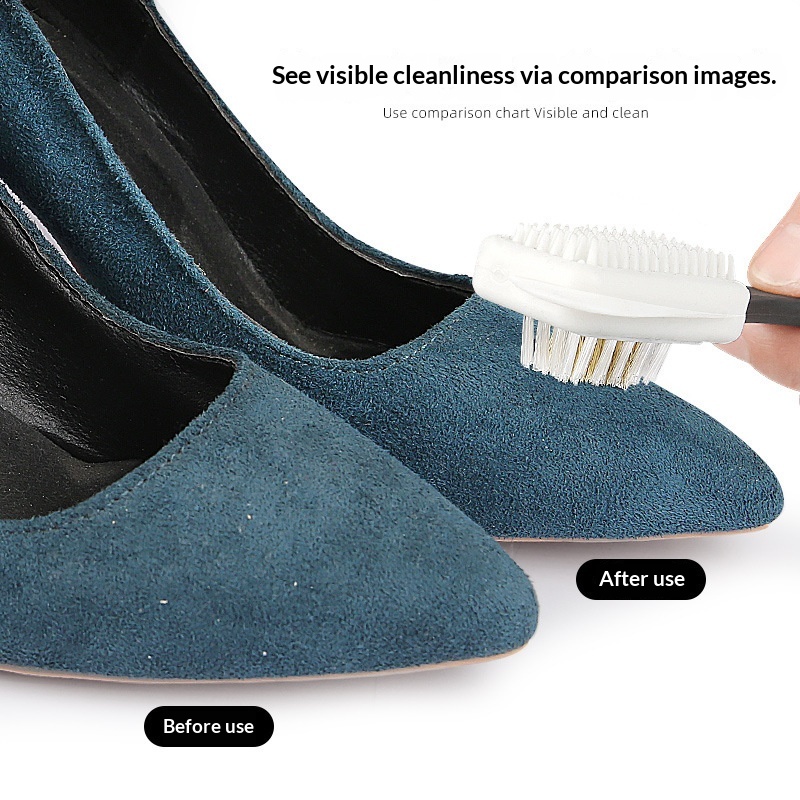 فرشاة أحذية على شكل حرف S للتن - مراجعة Shoe Cleaning Brush وسعره