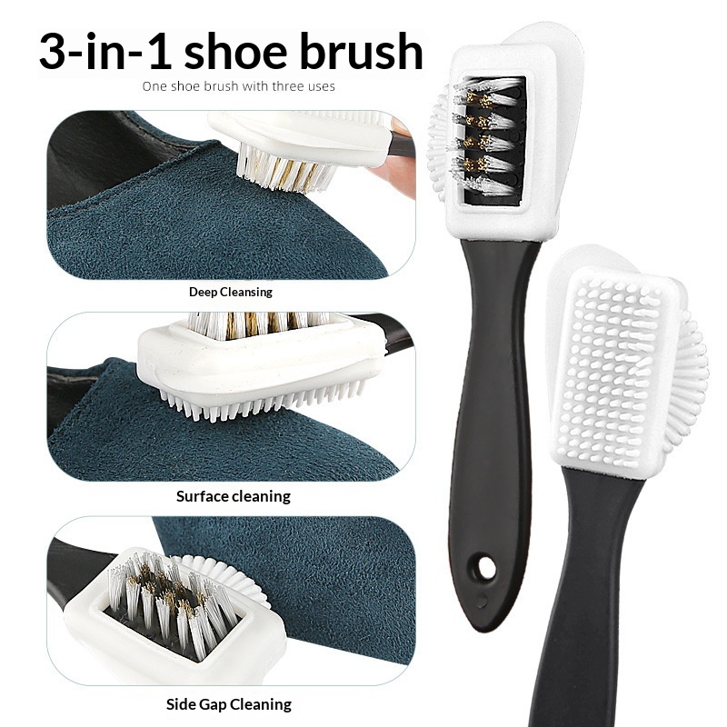 فرشاة أحذية على شكل حرف S للتن - مراجعة Shoe Cleaning Brush وسعره