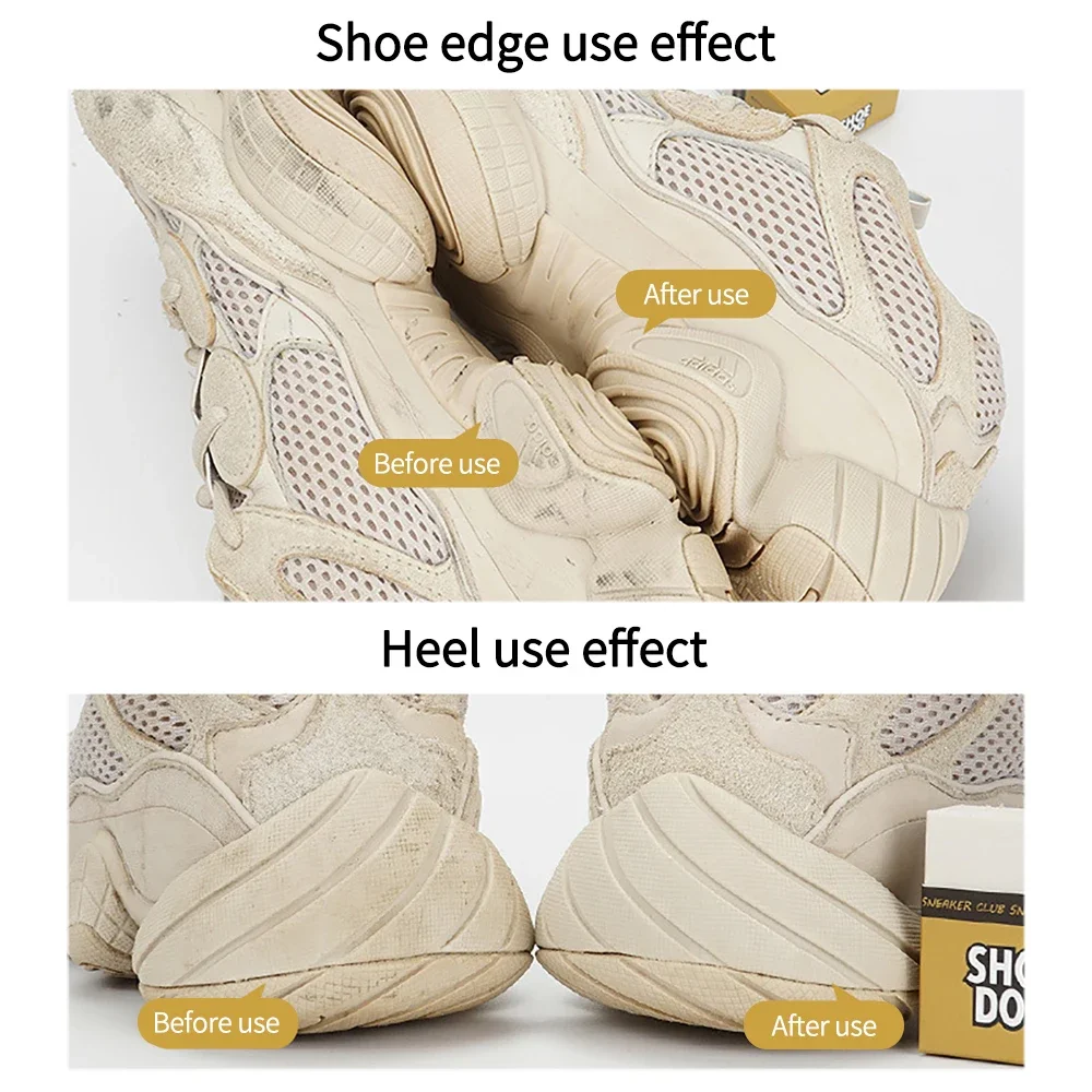 قطعتان من ممحاة تنظيف الأحذية  - مراجعة Sneaker Care Spray وسعره