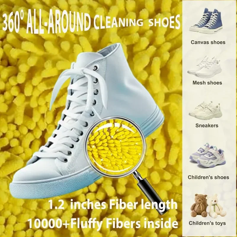 2/3 قطعة حقيبة غسالة الأحذية م - مراجعة Shoe Cleaning Brush وسعره