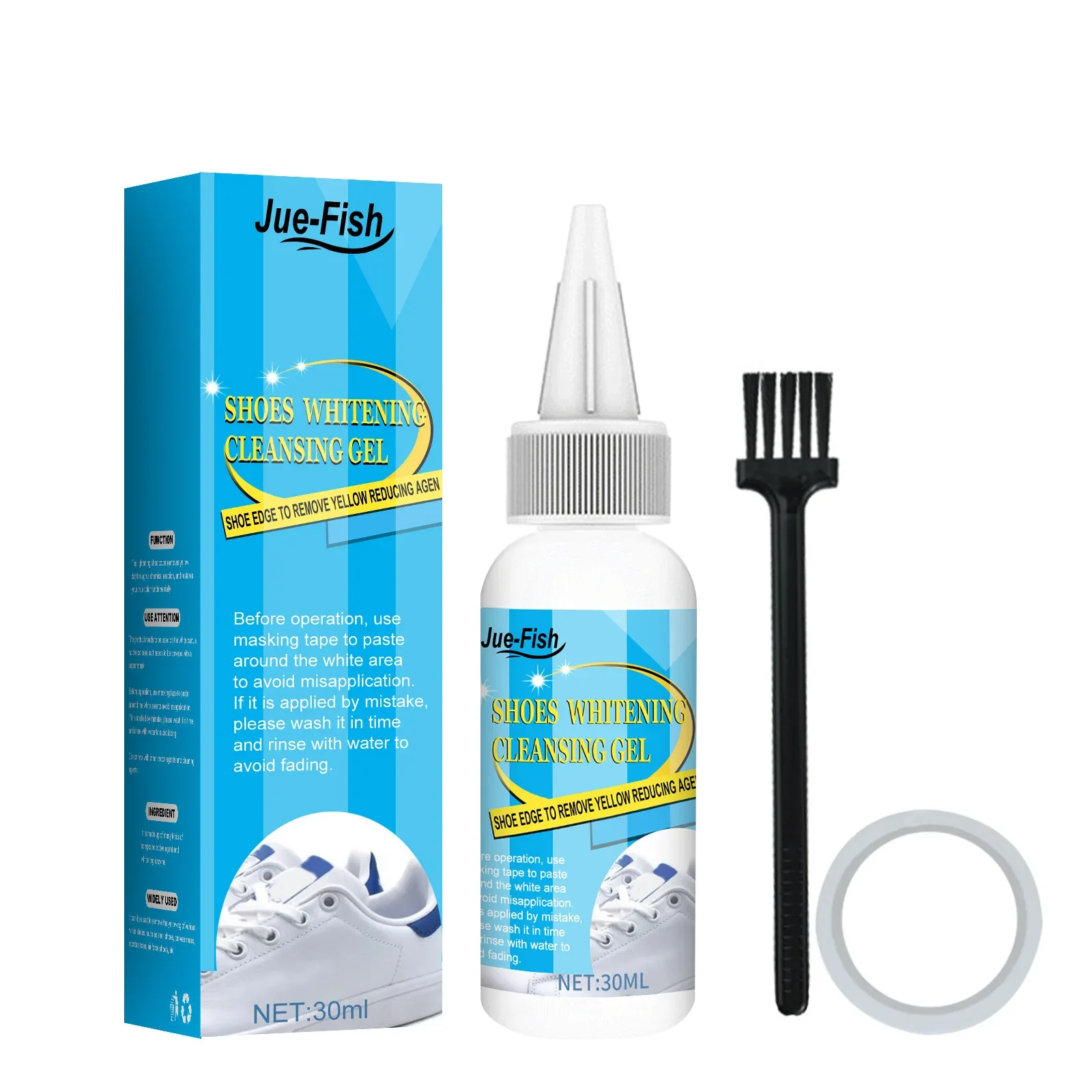 هلام تنظيف الأحذية البيضاء ، م - مراجعة Sneaker Care Spray وسعره
