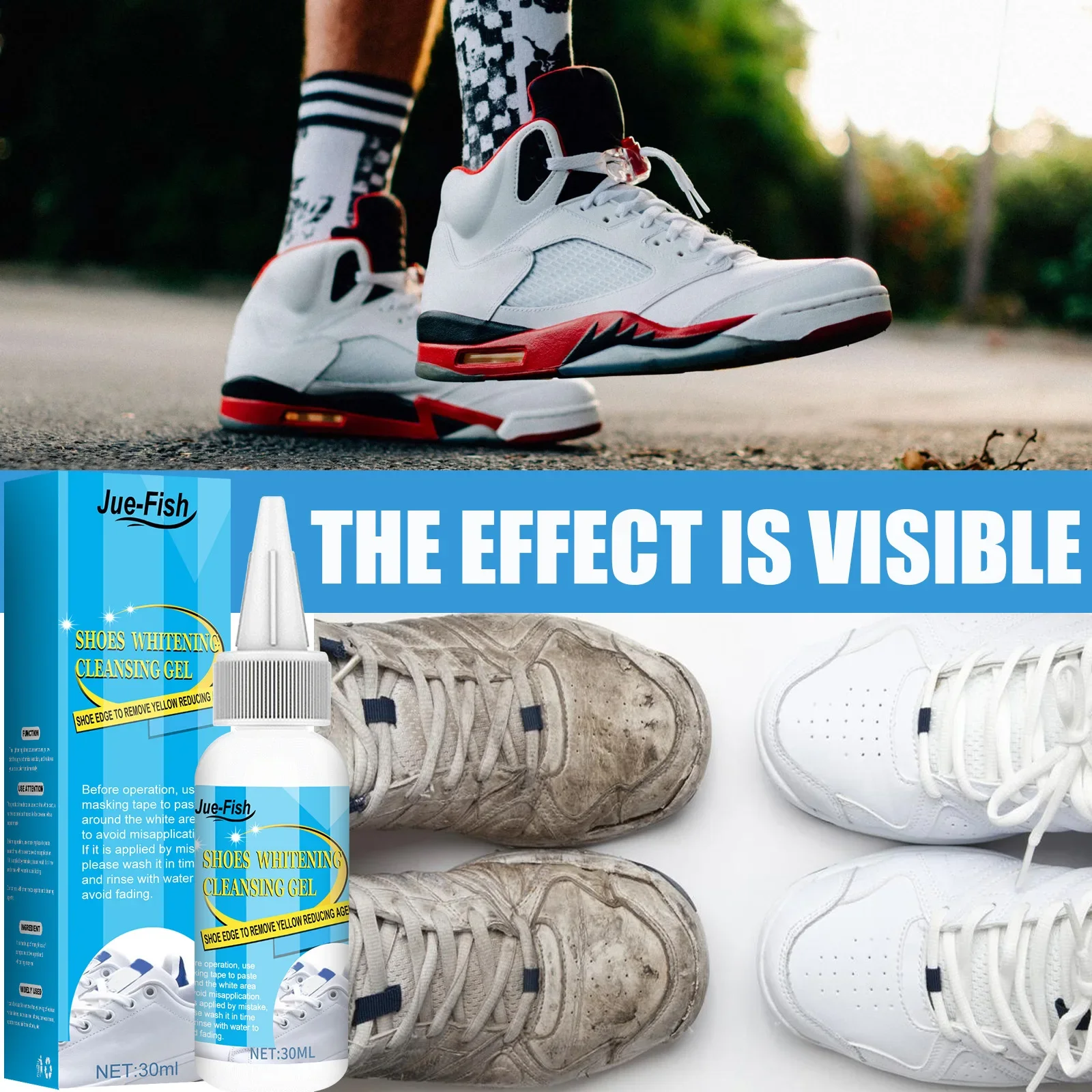 هلام تنظيف الأحذية البيضاء ، م - مراجعة Sneaker Care Spray وسعره