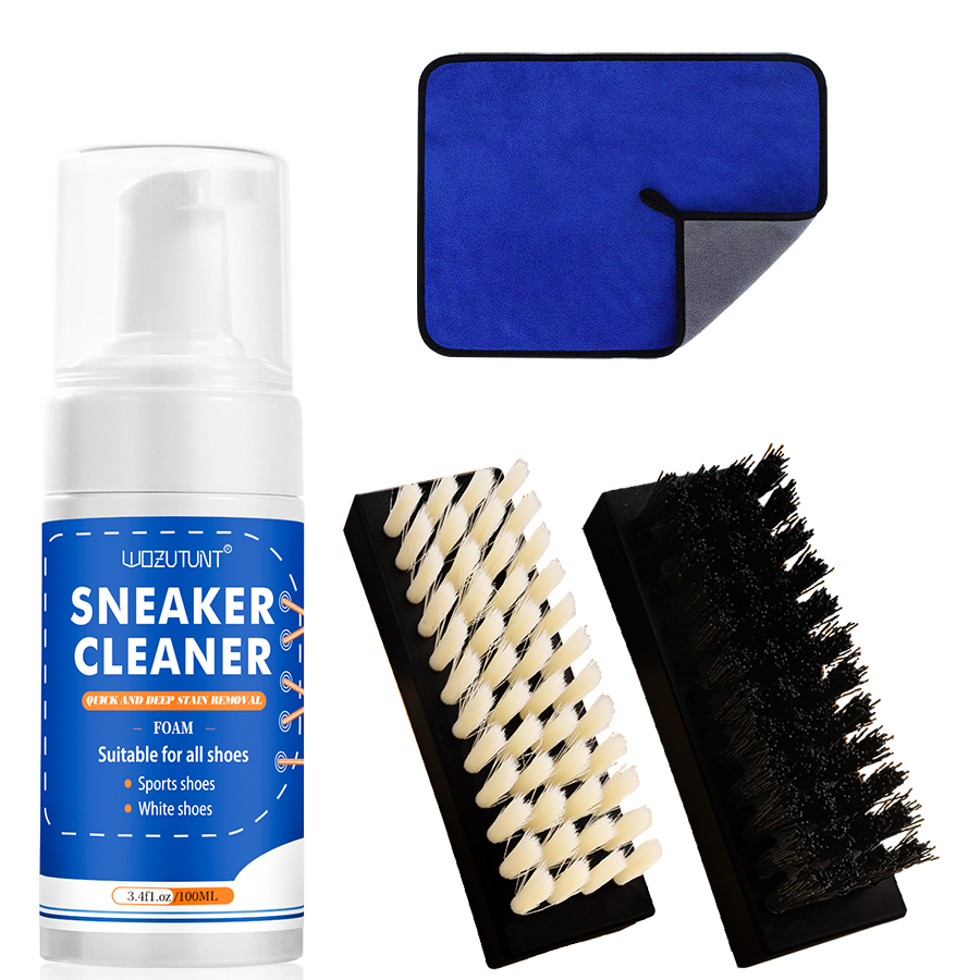 طقم تنظيف الأحذية البيضاء للأح - مراجعة Sneaker Care Spray وسعره