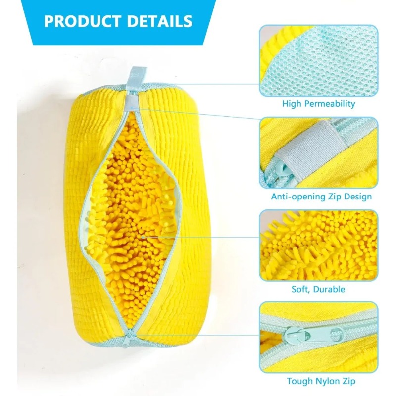 كيس غسيل أحذية سميك ومتين مزود - مراجعة Sneaker Protector وسعره