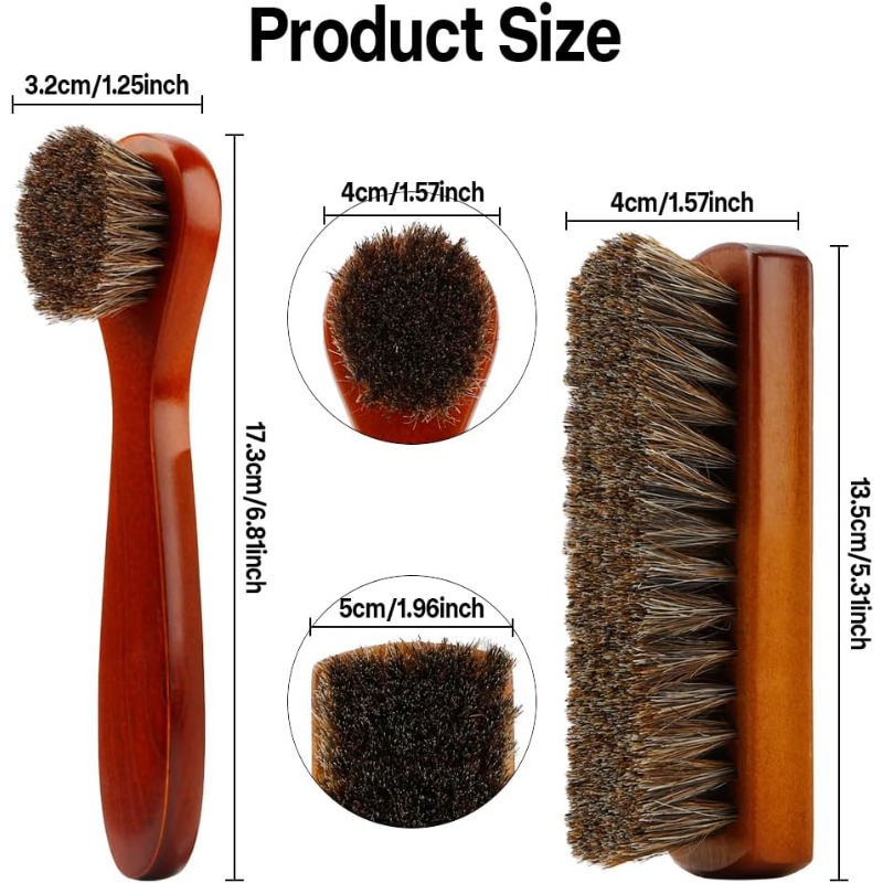 جديد! فرشاة عالية الجودة مكونة - مراجعة Shoe Cleaning Brush وسعره