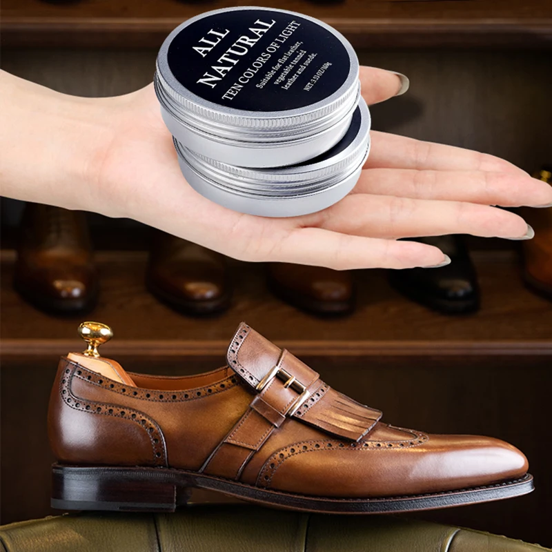 كريم زيت المنك بحجم 30 مل/100  - مراجعة Leather Shoe Polish وسعره