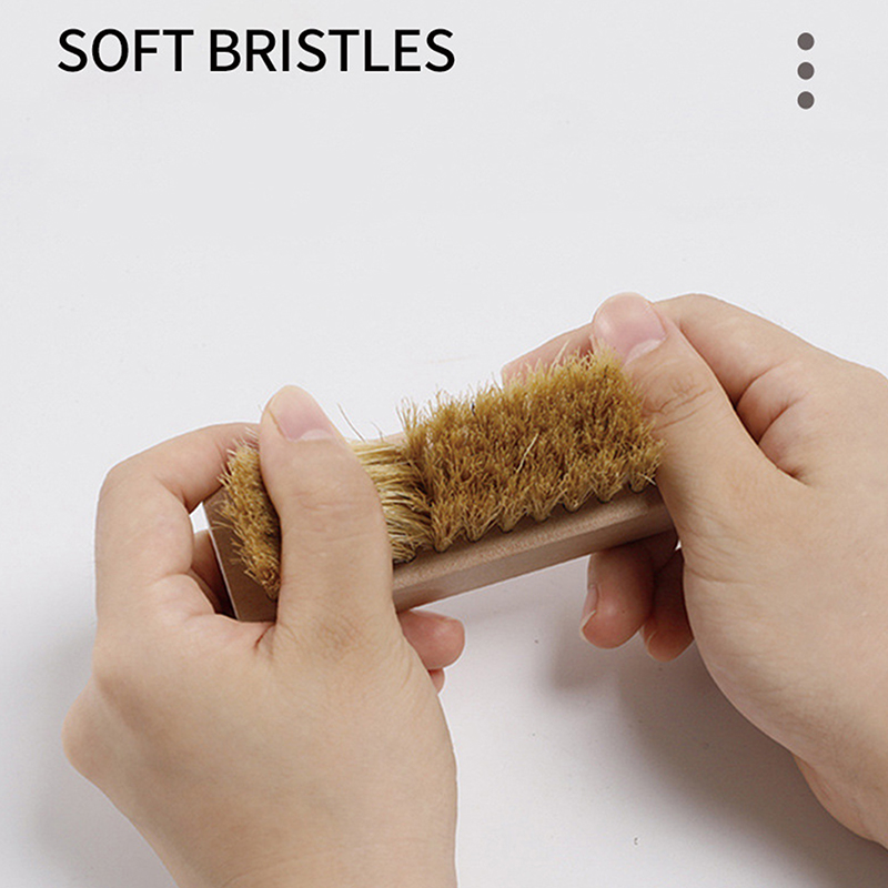 فرشاة أحذية بمقبض خشبي ، مفيدة - مراجعة Shoe Cleaning Brush وسعره