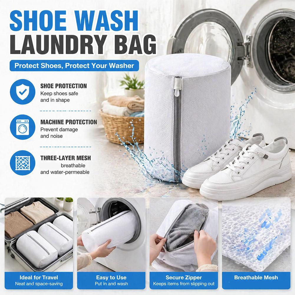 حقيبة غسيل أحذية محمولة للغسال - مراجعة Sneaker Cleaner وسعره
